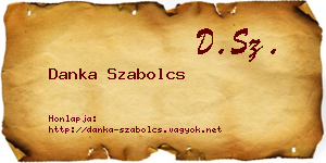 Danka Szabolcs névjegykártya
